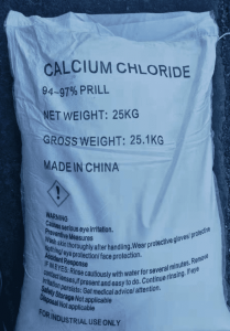 alcium chloride 94%-97% prills.