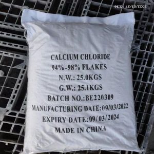 calcium chloride flake 94-98%