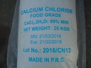 calcium chloride flake Food Grade 99%